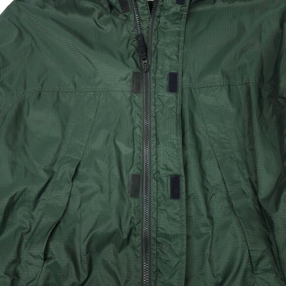 J.Crew Windbreaker Oarsman Jacket Mens M 90s Y2K Full Zip Nylon Rain Coat Anorak - Picture 9 of 16